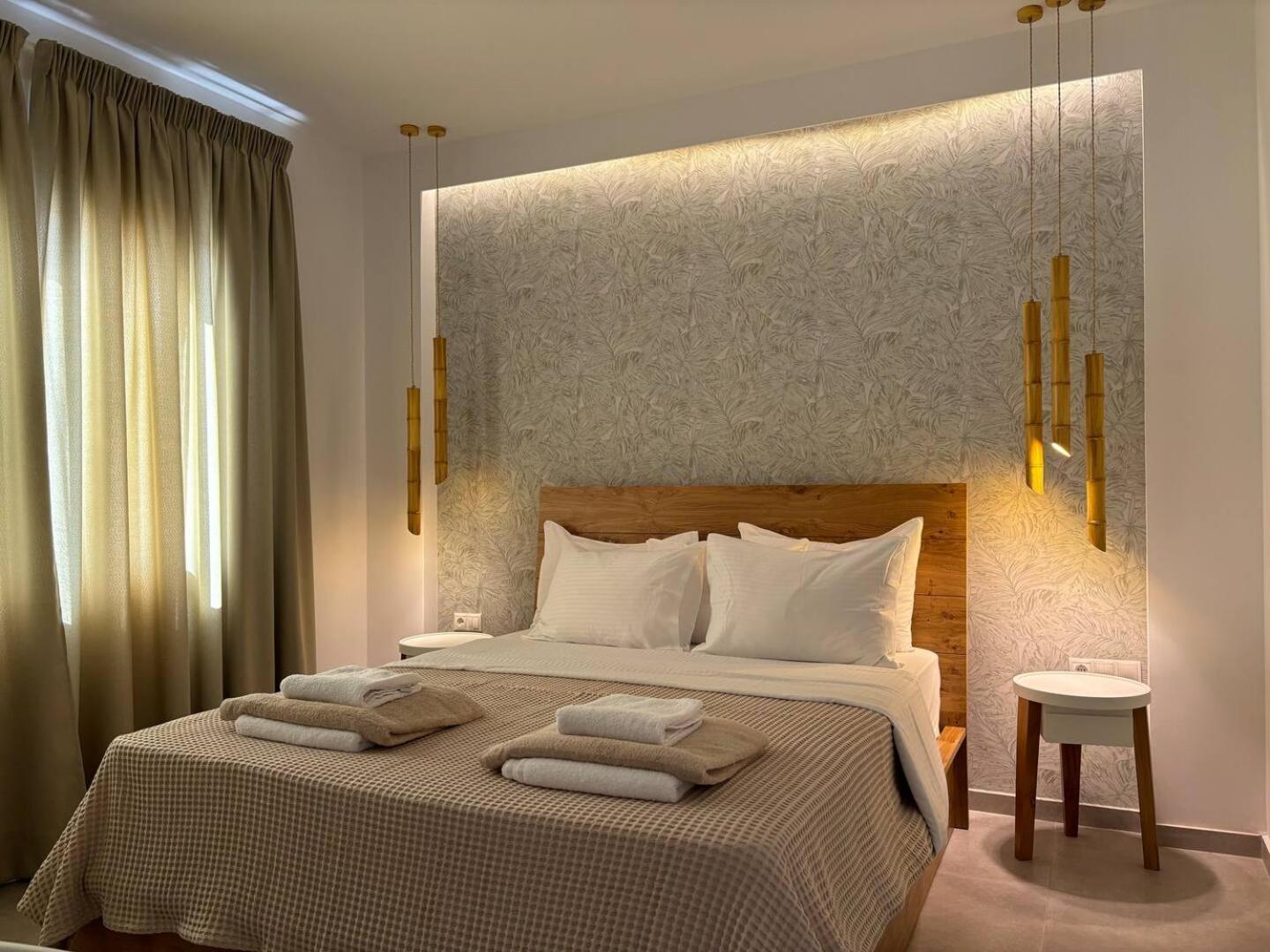 Ammokrinos Luxury Homes,150M From The Beach Kalamaki  Dış mekan fotoğraf