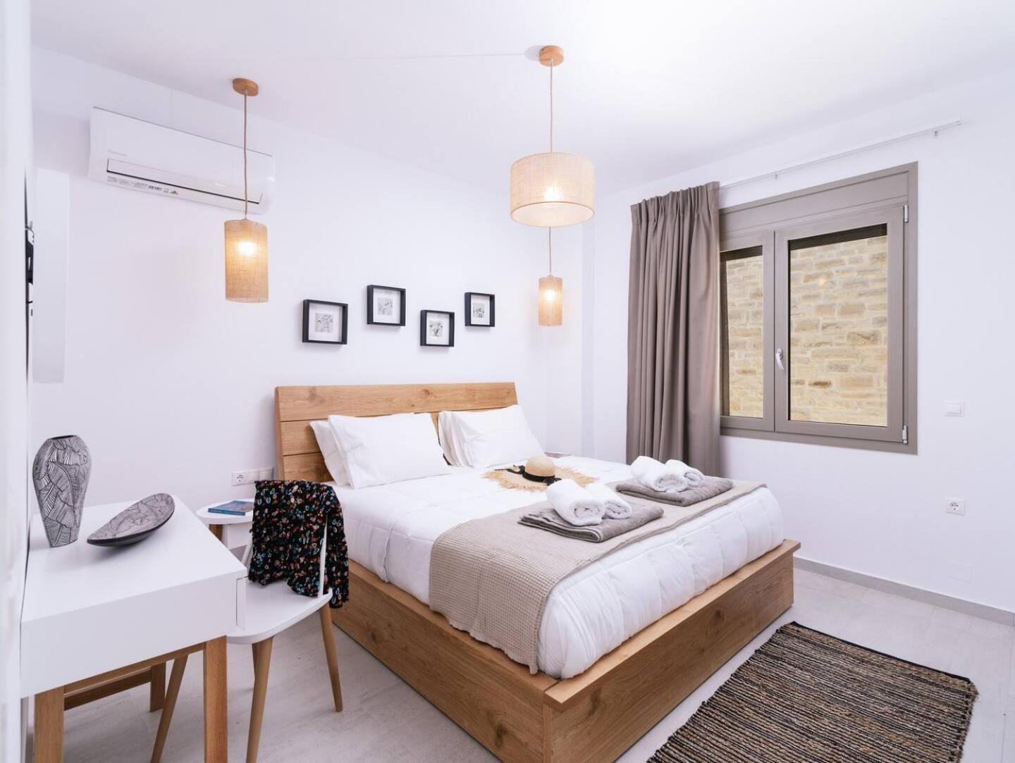 Ammokrinos Luxury Homes,150M From The Beach Kalamaki  Dış mekan fotoğraf