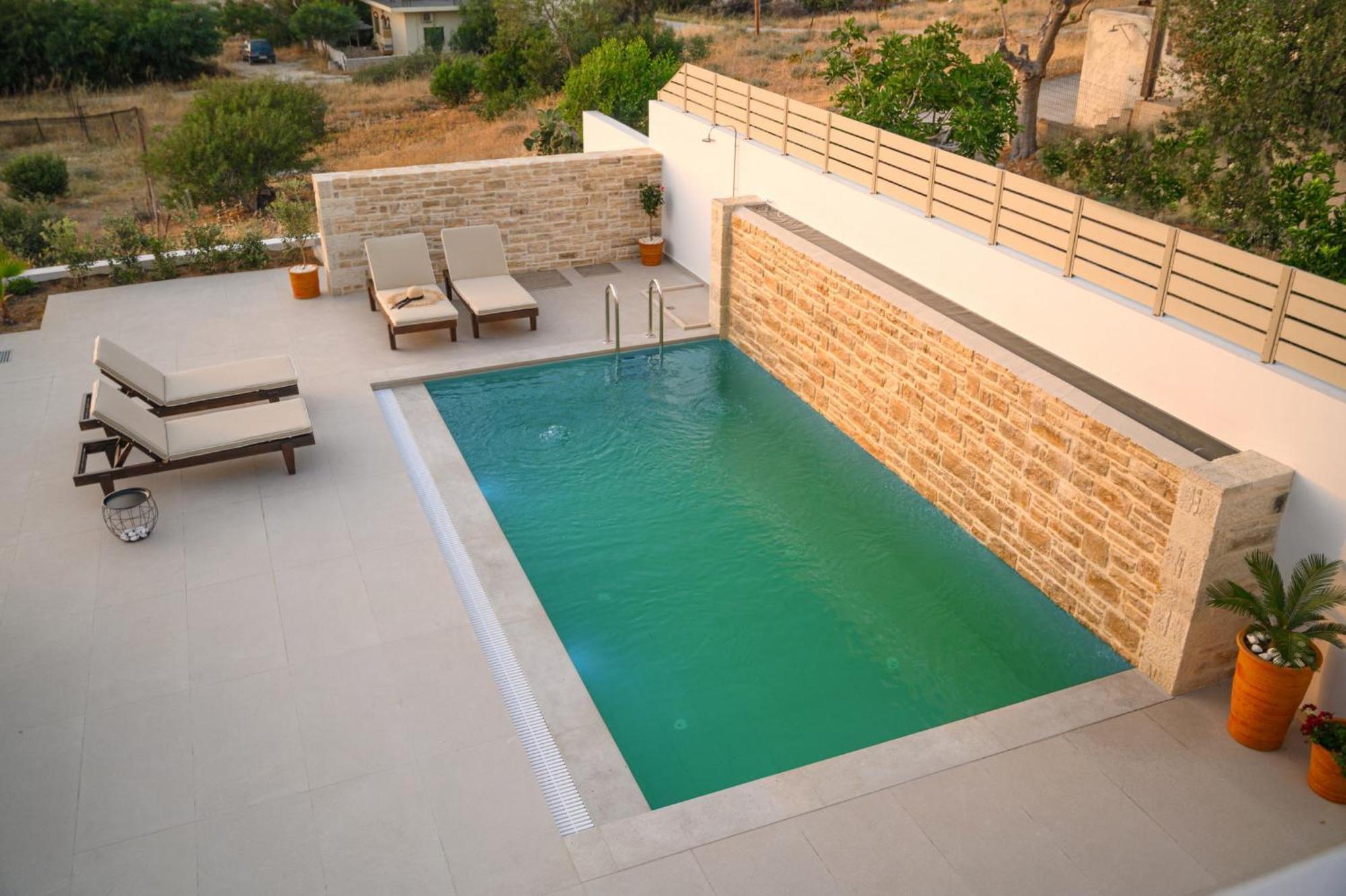 Ammokrinos Luxury Homes,150M From The Beach Kalamaki  Dış mekan fotoğraf